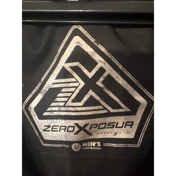 ZeroXposur Performance Jacket Men’s Large Black Gray Full Zip Water Resistant - Picture 2 of 9